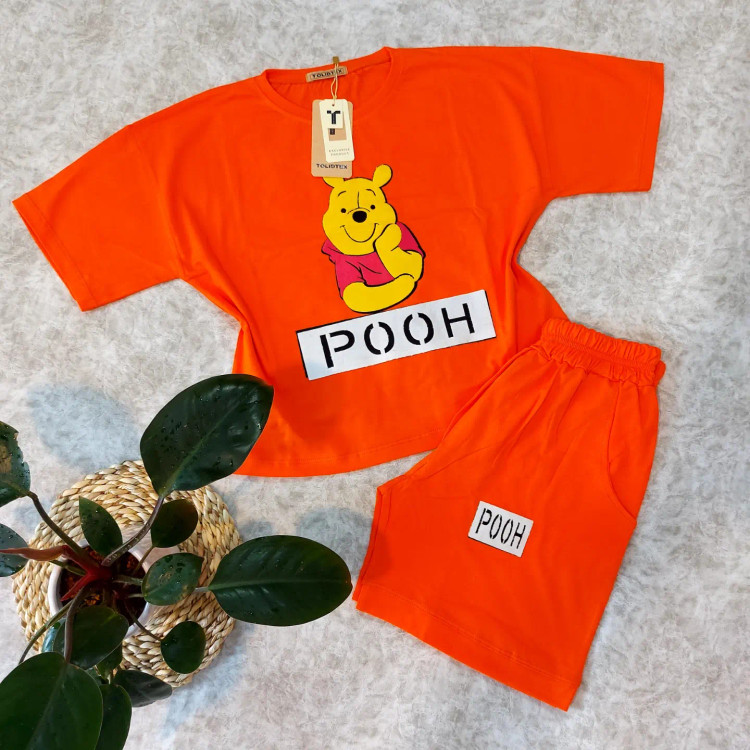 ست کراپ و شورتک شخصیت POOH