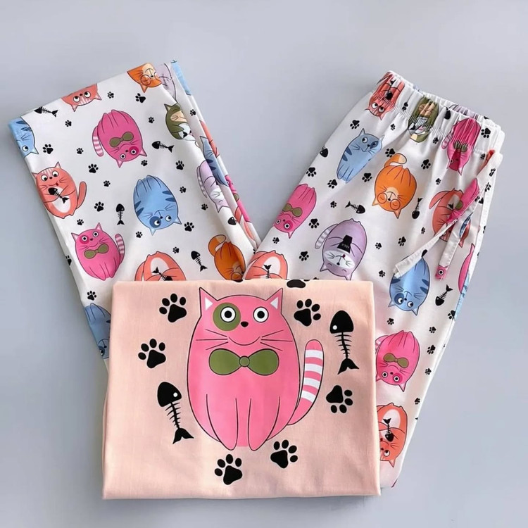 ست گربه رنگی