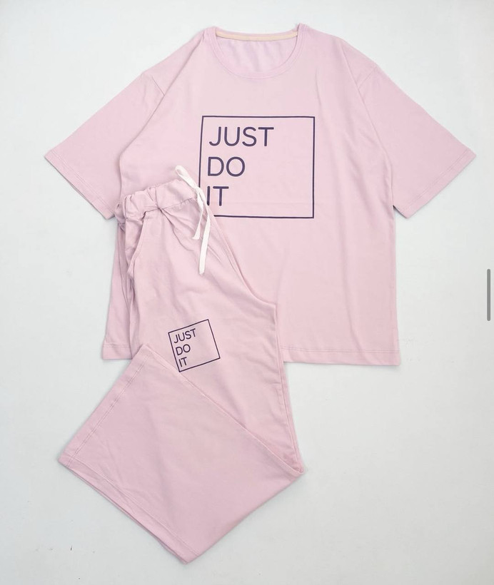 ست لانگ و شلوار just do it یاسی