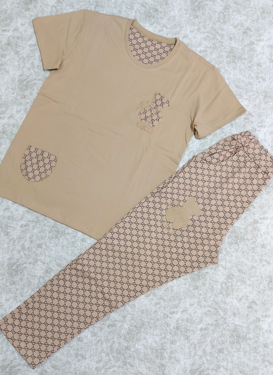 ست تیشرت و شلوار گوچی خرسی