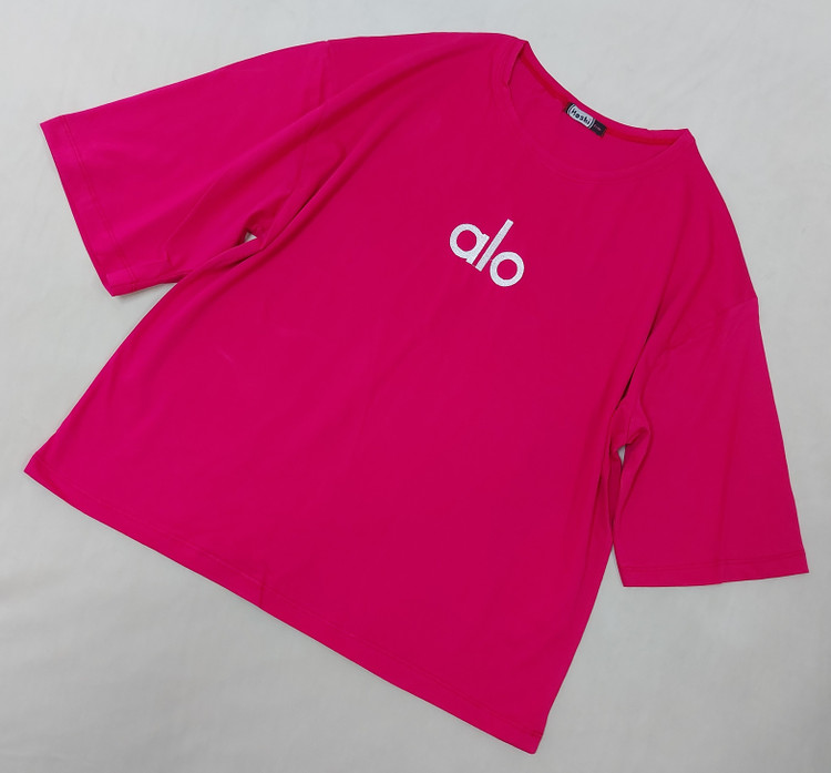 تیشرت باکسی alo - سرخابی